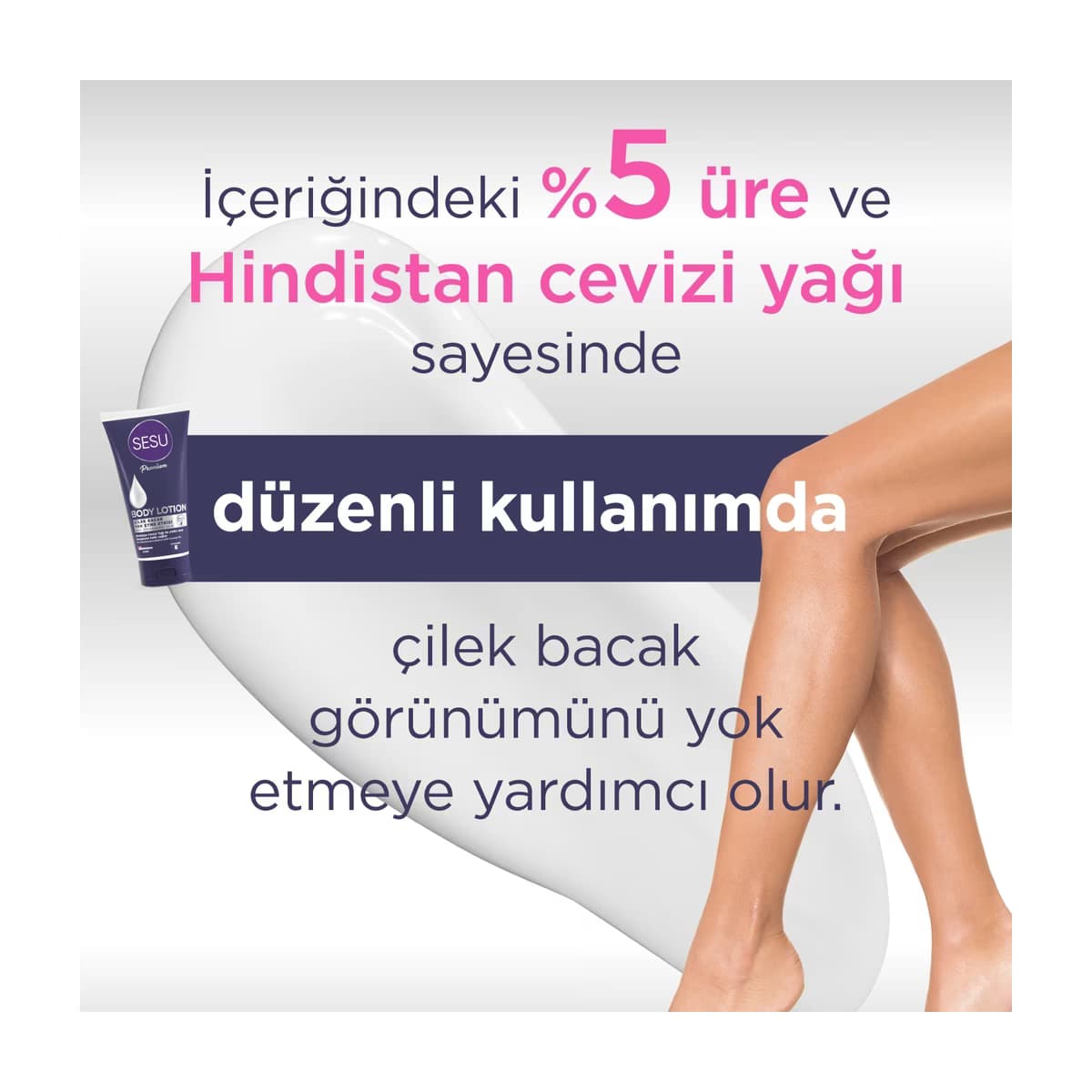 Sesu Vücut Losyonu 175 ml - Gratis 3