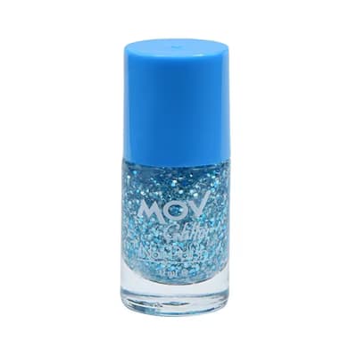 Mov Glitter Oje No:05 - Gratis