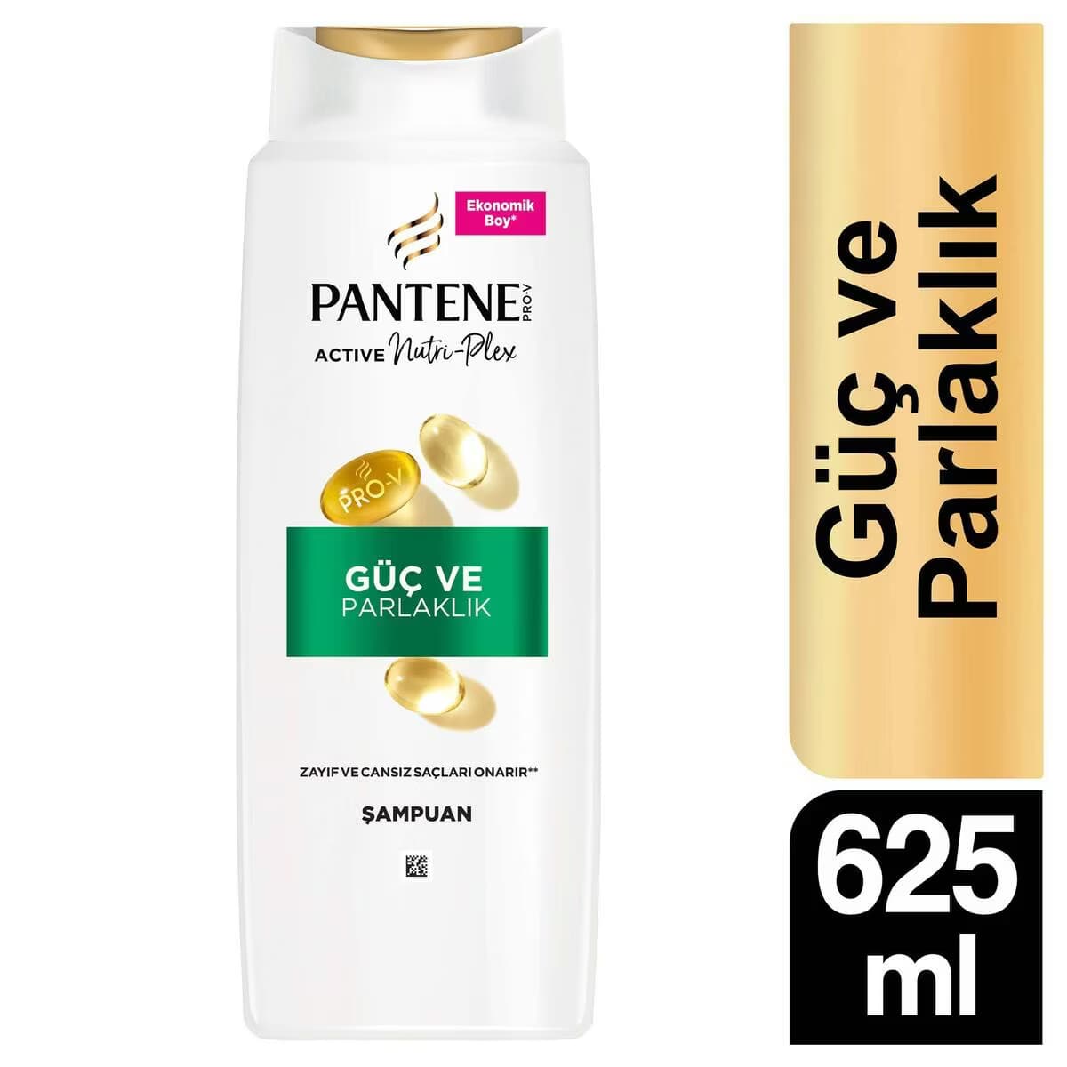 Pantene Şampuan Güç Ve Parlaklık 625 ml 5