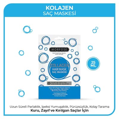 Morfose Kolajen Saç Maskesi 25 ml