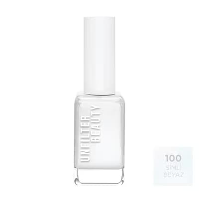Unfilter Beauty Oje Simli Beyaz 100