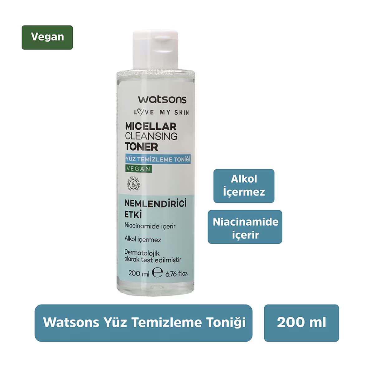 Watsons Micellar Arındırıcı Tonik 200 ml 2