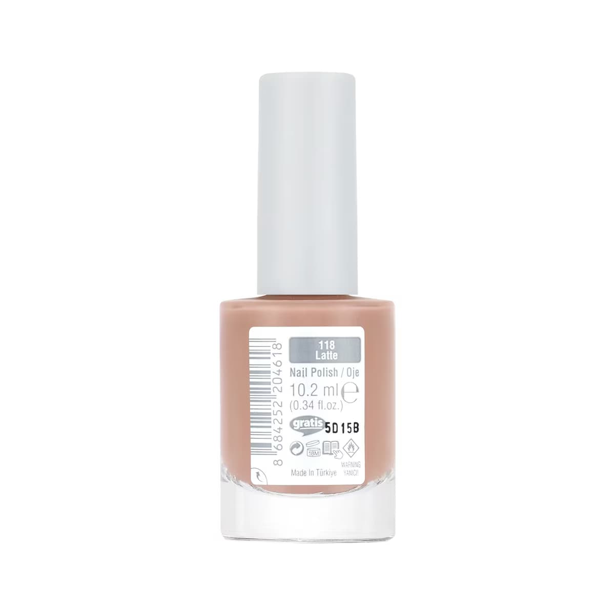 Beaulis Paint It Oje 118 Latte - Gratis 4