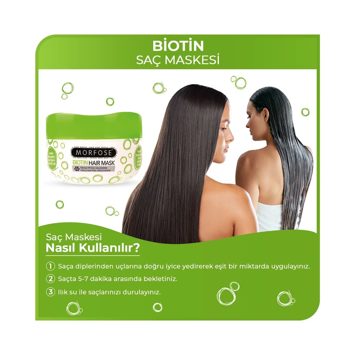 Morfose Biotin Saç Maskesi 250 ml - Gratis 4