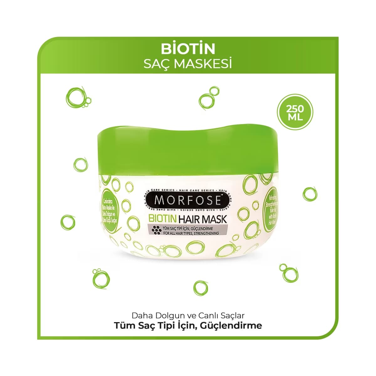 Morfose Biotin Saç Maskesi 250 ml - Gratis