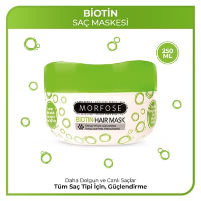 Morfose Biotin Saç Maskesi 250 ml - Gratis