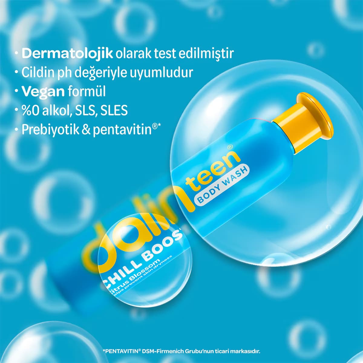 Dalin Teen Chill Boost Duş Jeli 190 ml 4