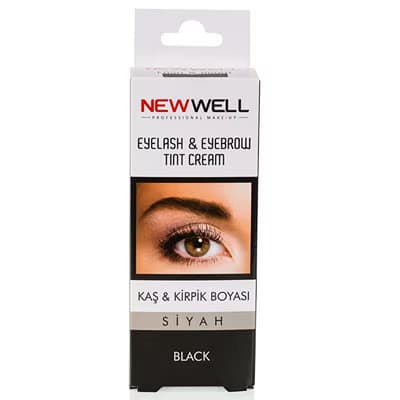 New Well Kaş Kirpik Boyası Black - Gratis