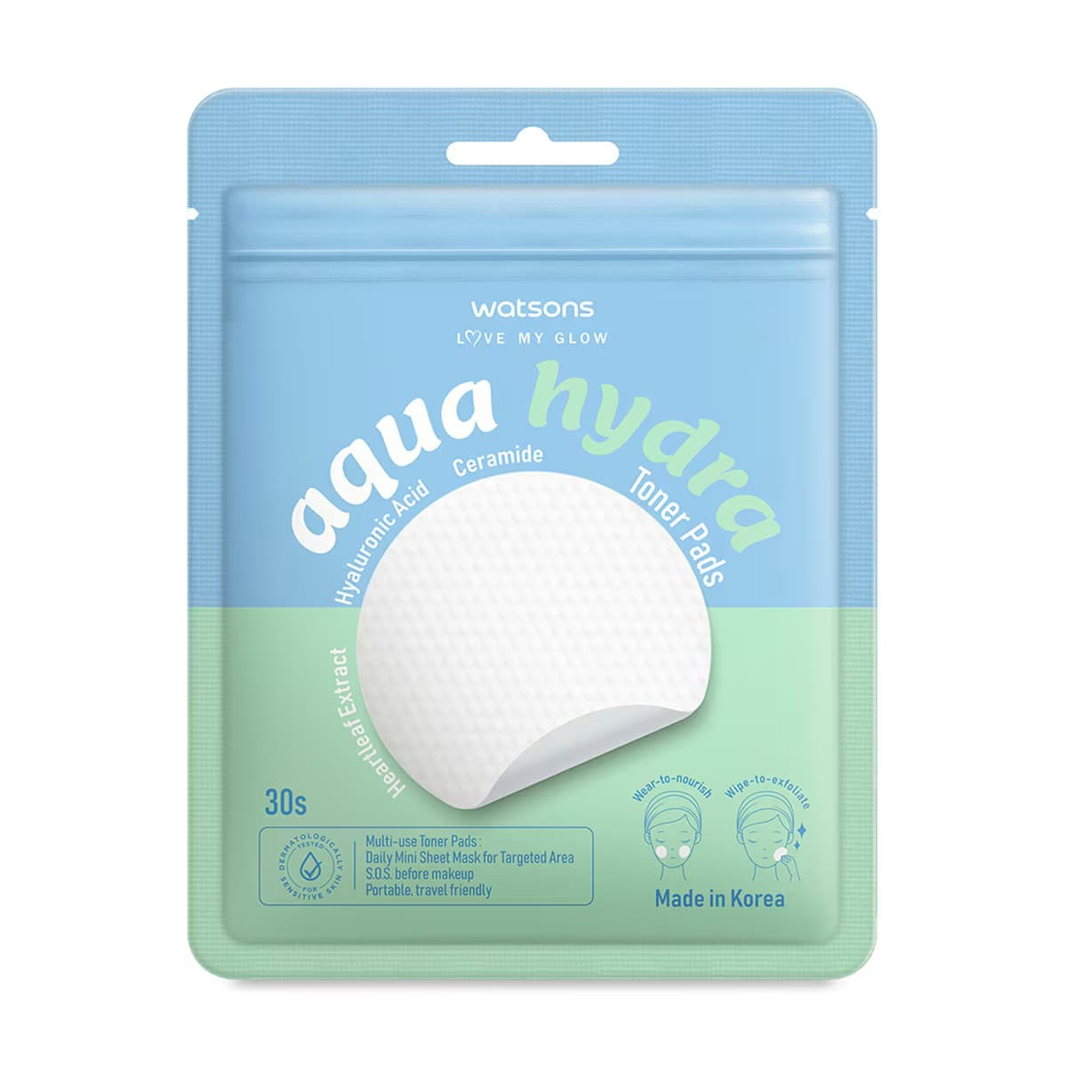 Watsons Aqua Hydra Tonik Ped 30 Adet 2