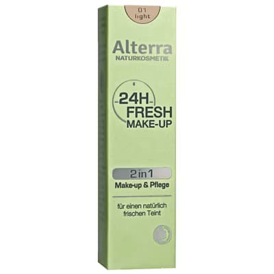 Alterra Fondöten 24 Fresh 01 Light 30 ml