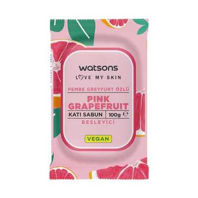 Watsons Katı Sabun Pembe Greyfurtlu 100 g