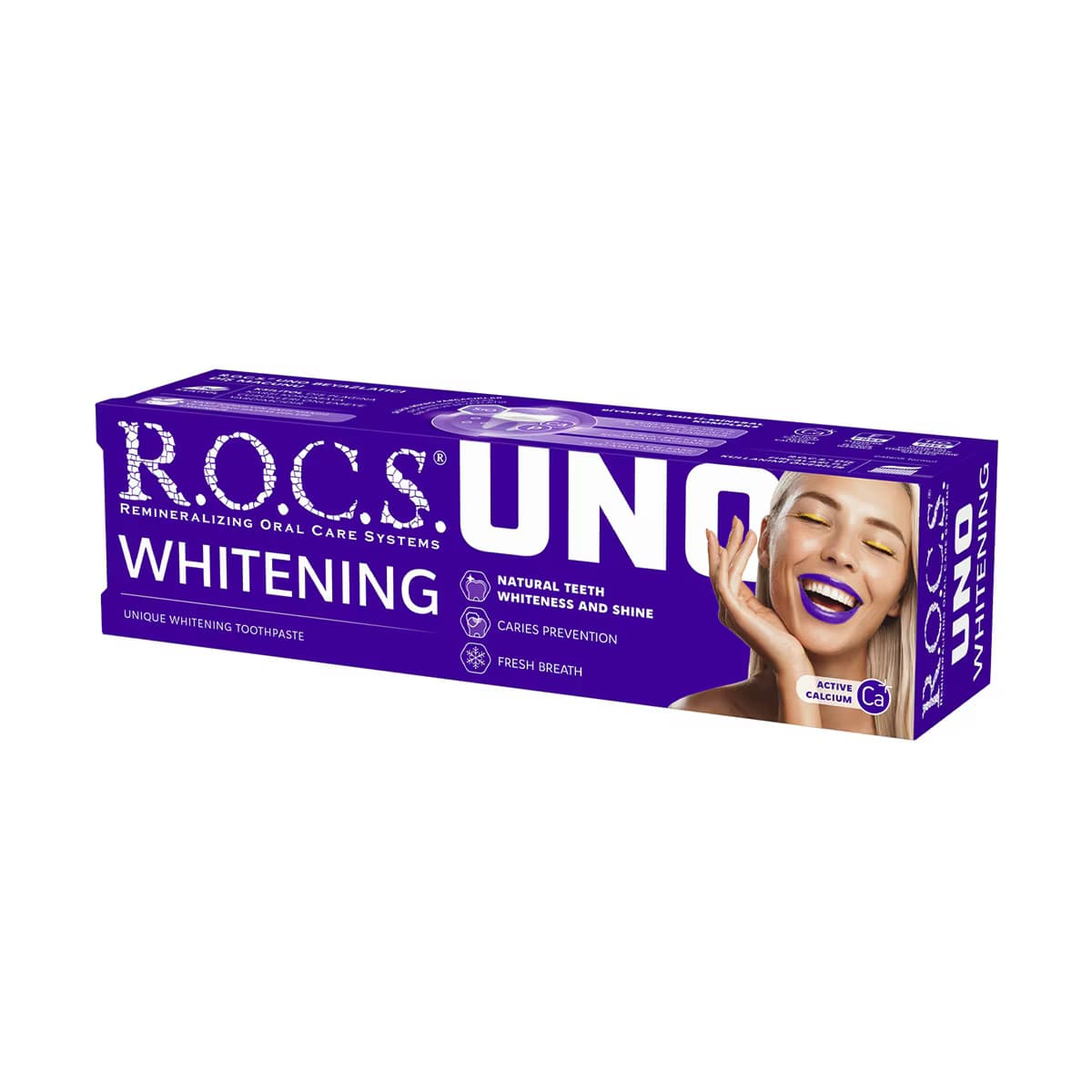 Rocs Uno Hızlı Beyazlatıcı Diş Macunu 74 g 2