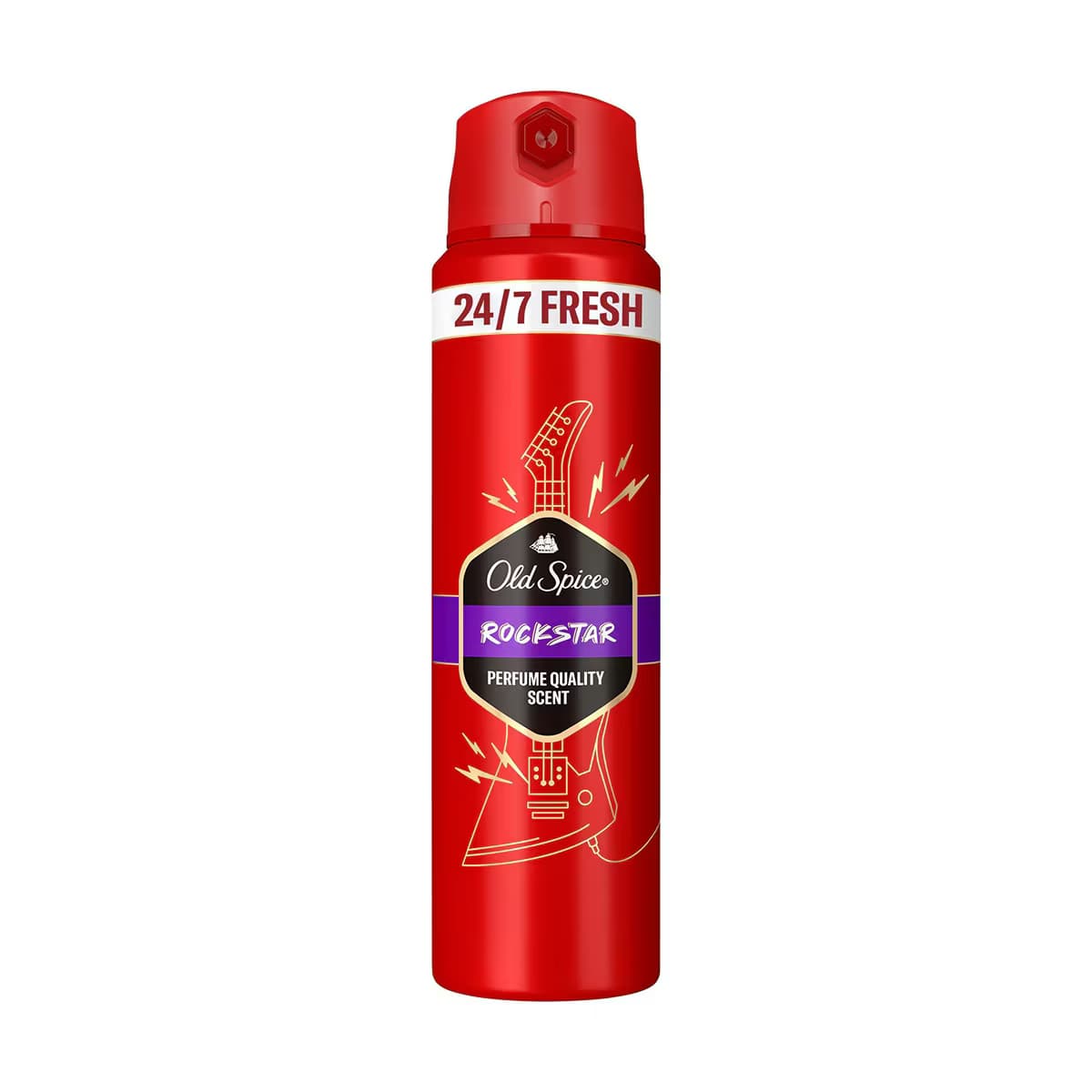 Old Spice Sprey Deodorant Rockstar 150 ml 4