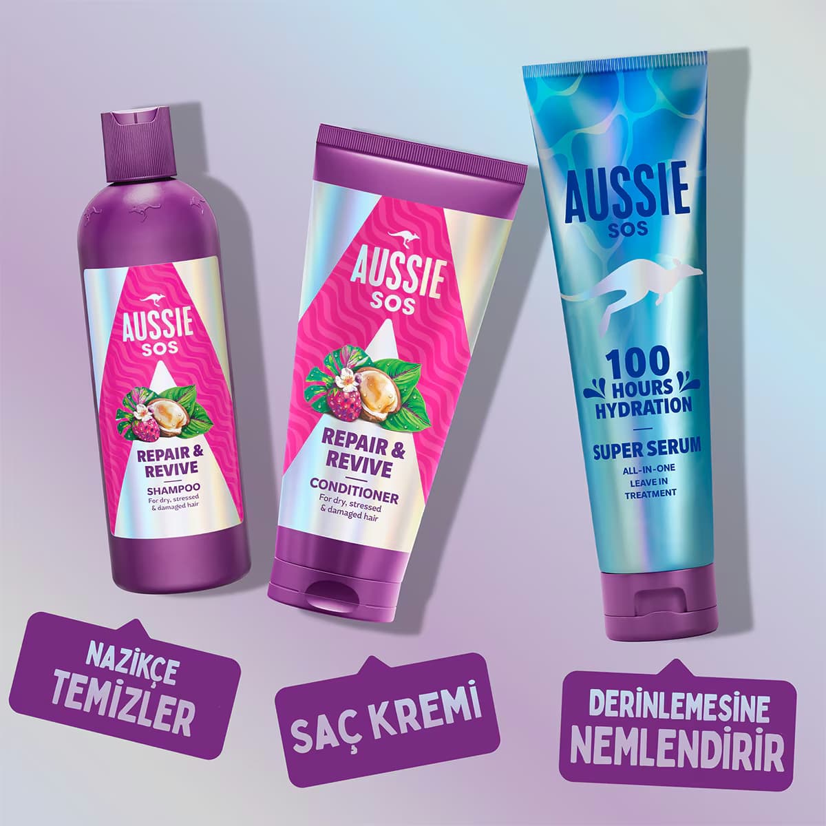 Aussie Sos Repair Revive Saç Kremi 350 ml 5