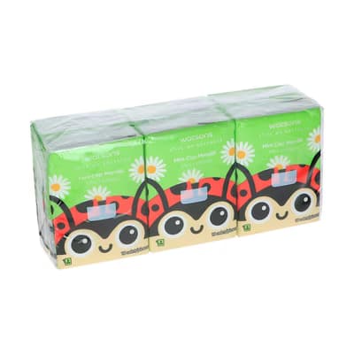 Watsons Hankies Mini Parrot 6 Adet Mendil