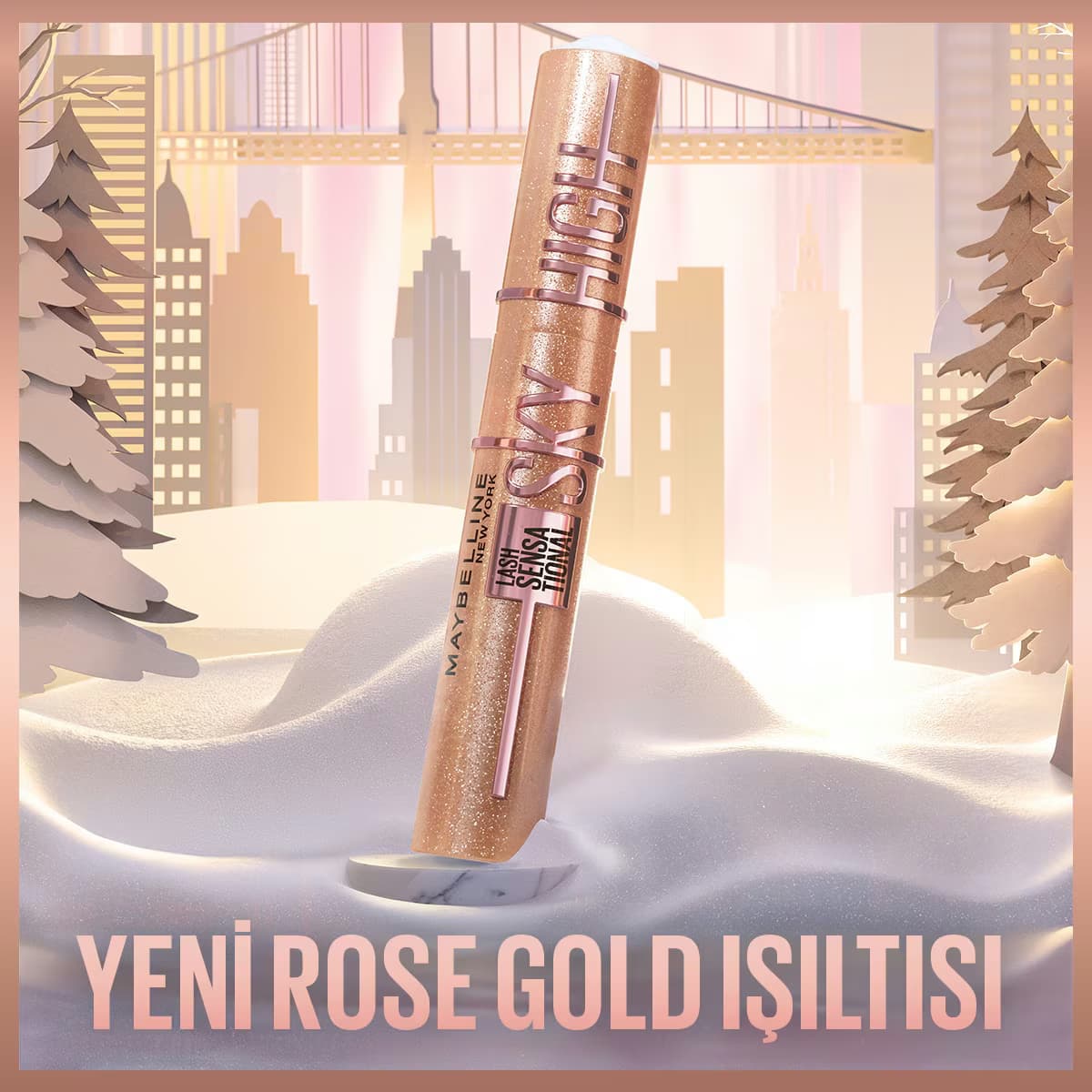 Maybelline New York Rosegold Glitz Maskara 5
