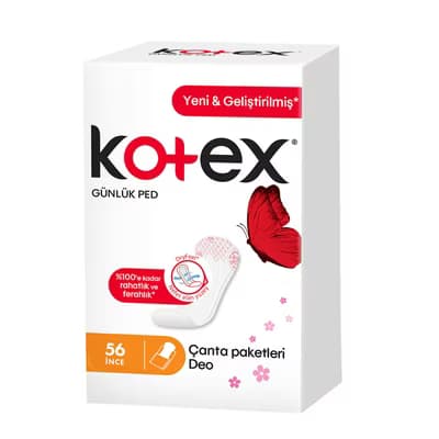 Kotex Günlük Ped Lightdays Parfümlü 56 Adet