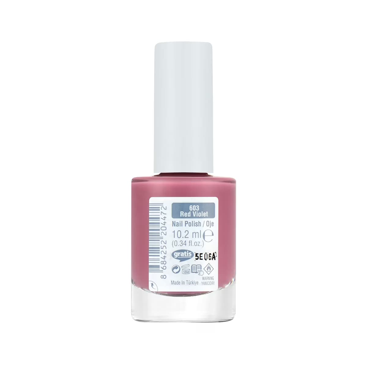 Beaulis Paint It Oje 603 Red Violet - Gratis 4