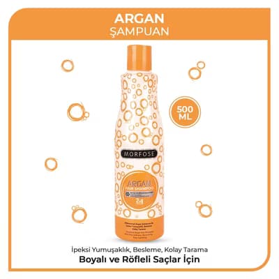 Morfose Argan Saç Şampuanı 500 ml - Gratis