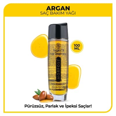 Morfose Bitkisel Saç Yağı Argan 100 ml - Gratis