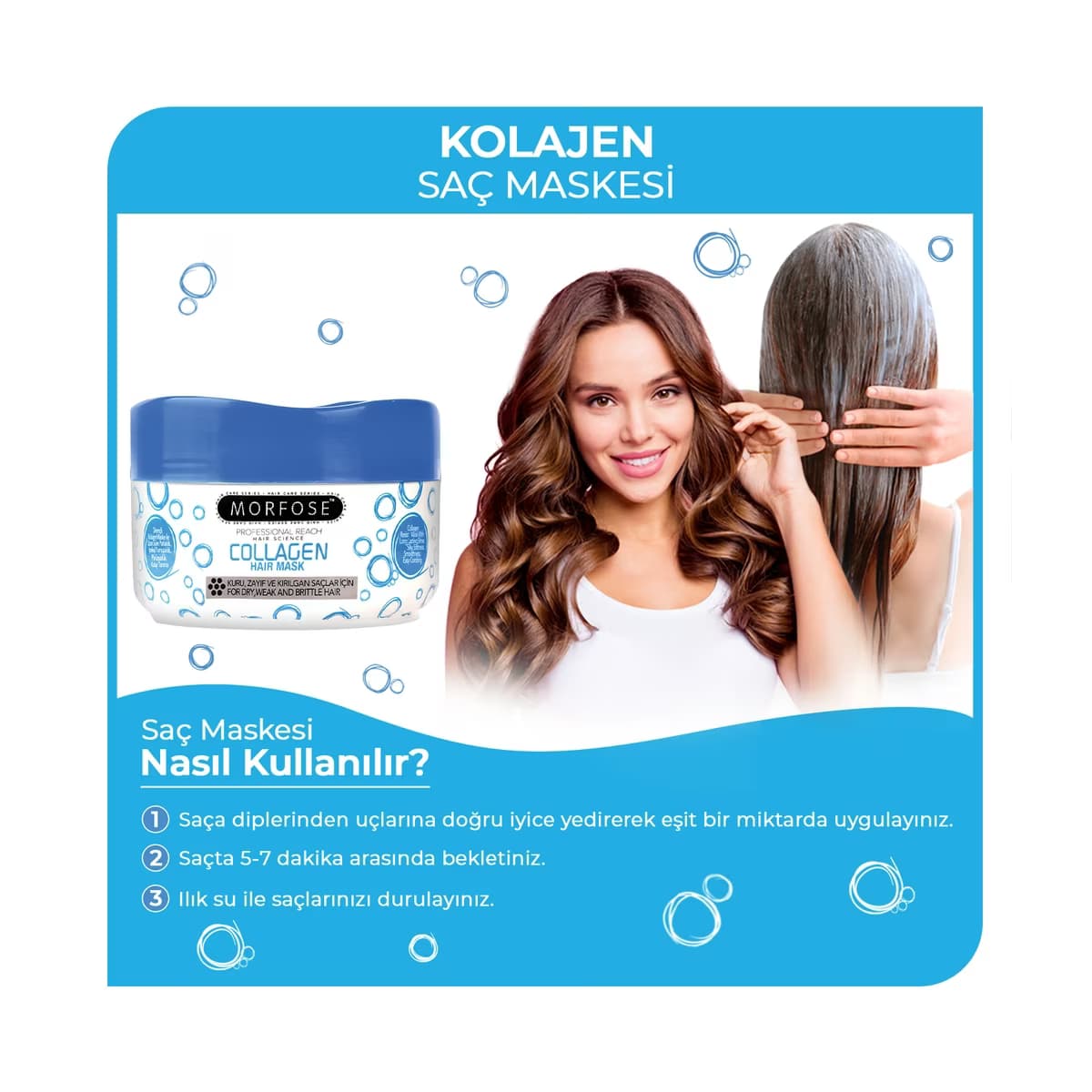 Morfose Kolajen Saç Maskesi 250 ml - Gratis 4