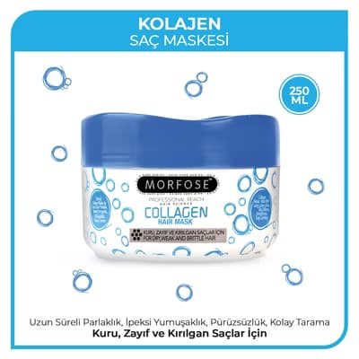 Morfose Kolajen Saç Maskesi 250 ml - Gratis