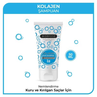 Morfose Kolajen Saç Şampuanı 50 ml - Gratis