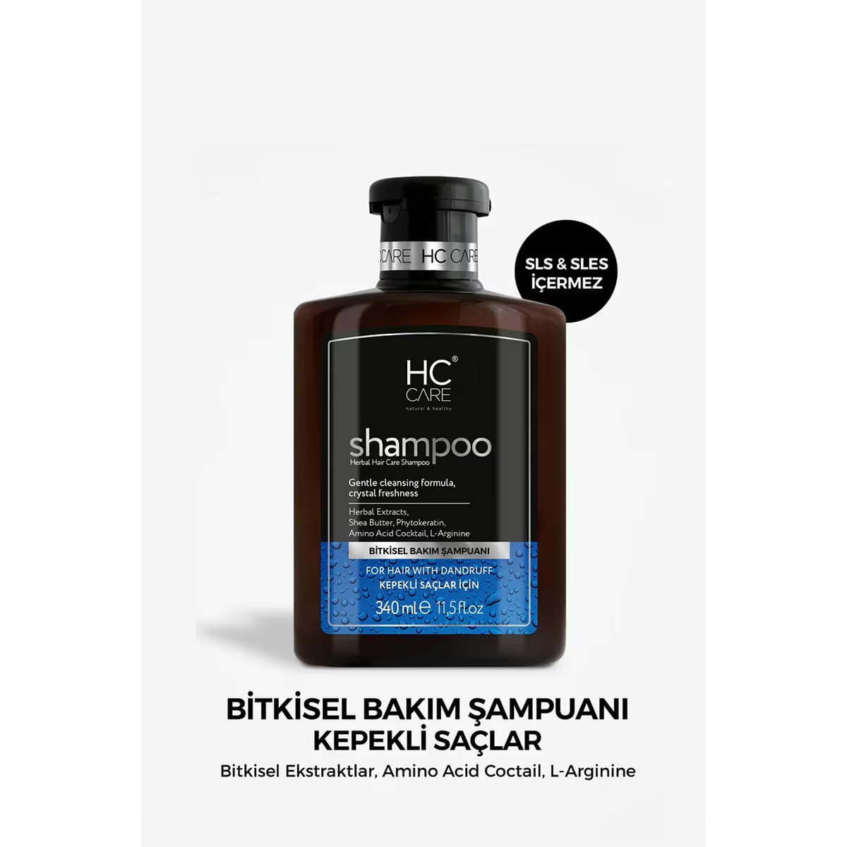 HC Care Kepekli Saçlar İçin Şampuan 340 ml