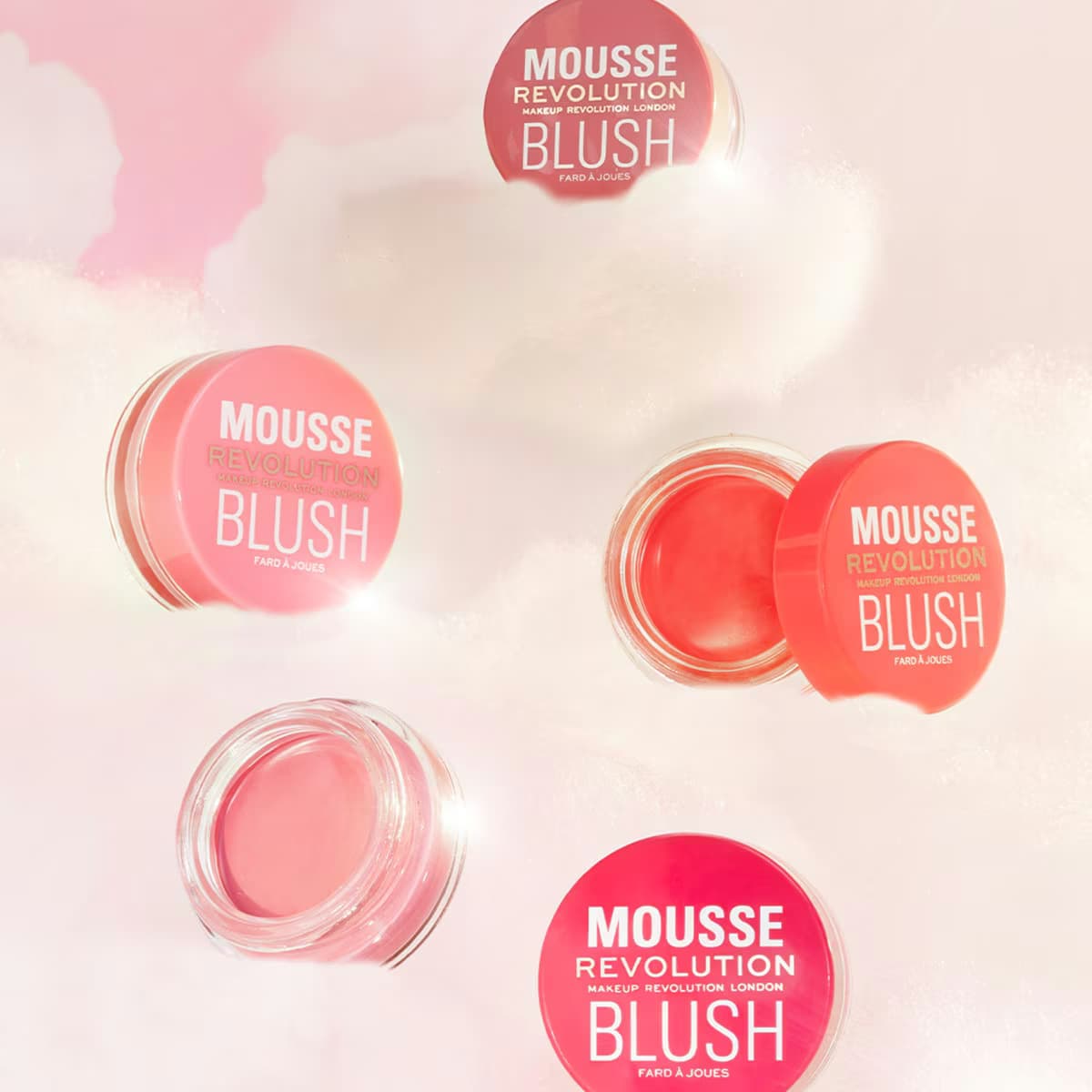 Revolution Mousse Allık Passion Deep Pink 5