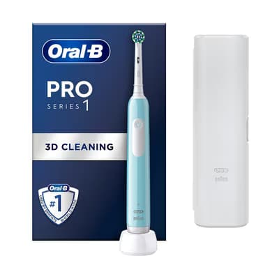 Oral-B Pro Şarjlı Diş Fırçası Mavi + Çanta