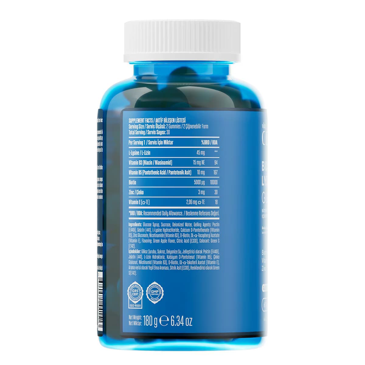 Vita Ceel Saç & Tırnak Gummy 60'lı 2