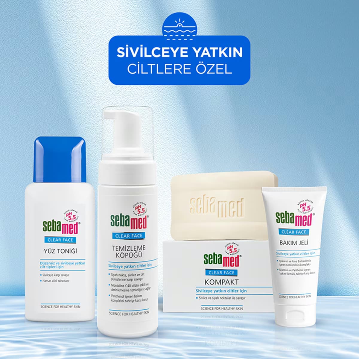 Sebamed Clear Face Bakım Jeli 50 ml 2