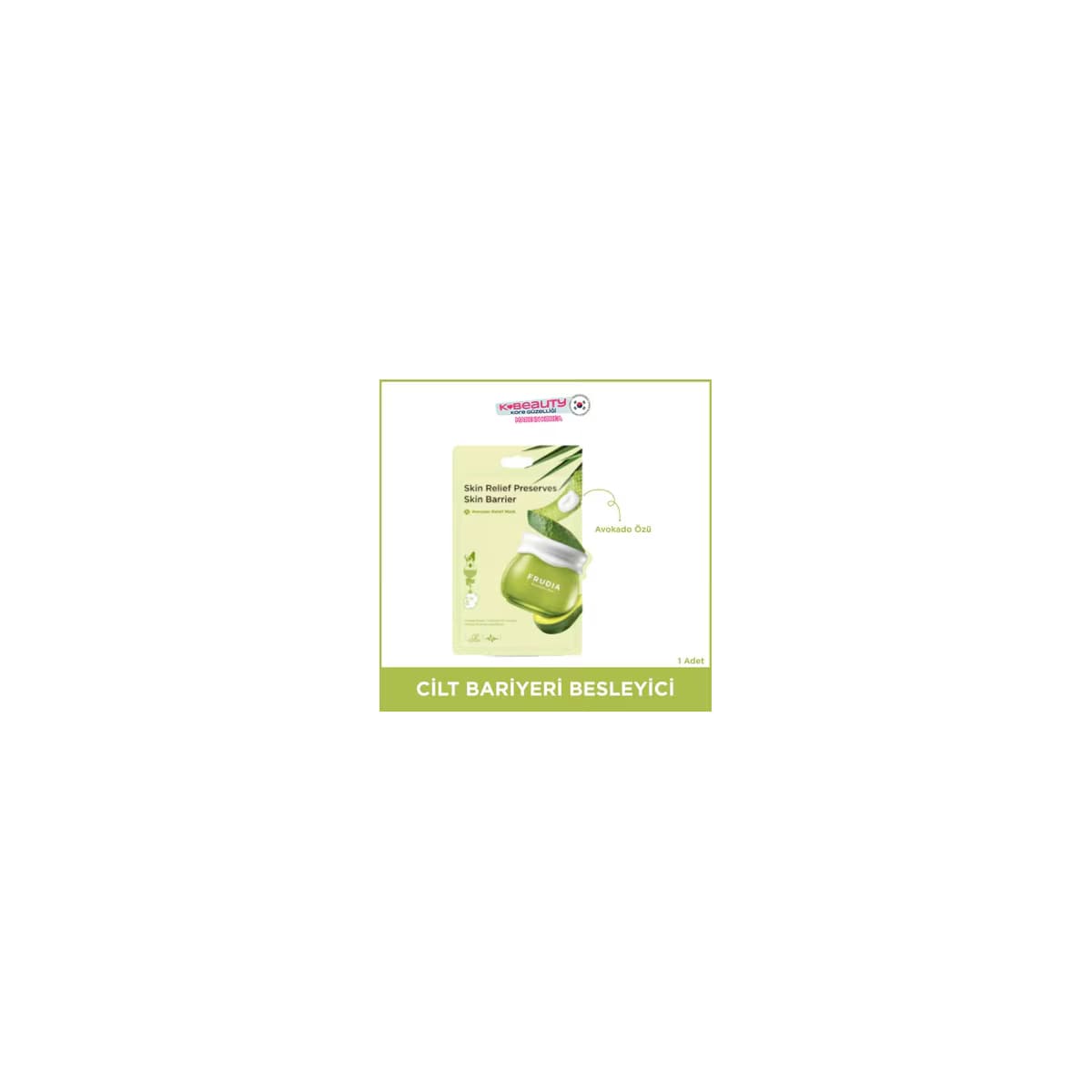 Frudia Avocado Relief Yüz Maskesi 1 Adet 5