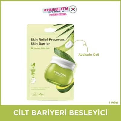 Frudia Avocado Relief Yüz Maskesi 1 Adet