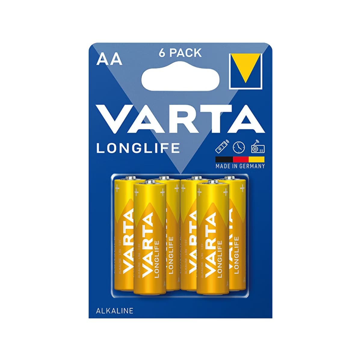 Varta Longlife 4+2 li AA Kalem Pil - Gratis
