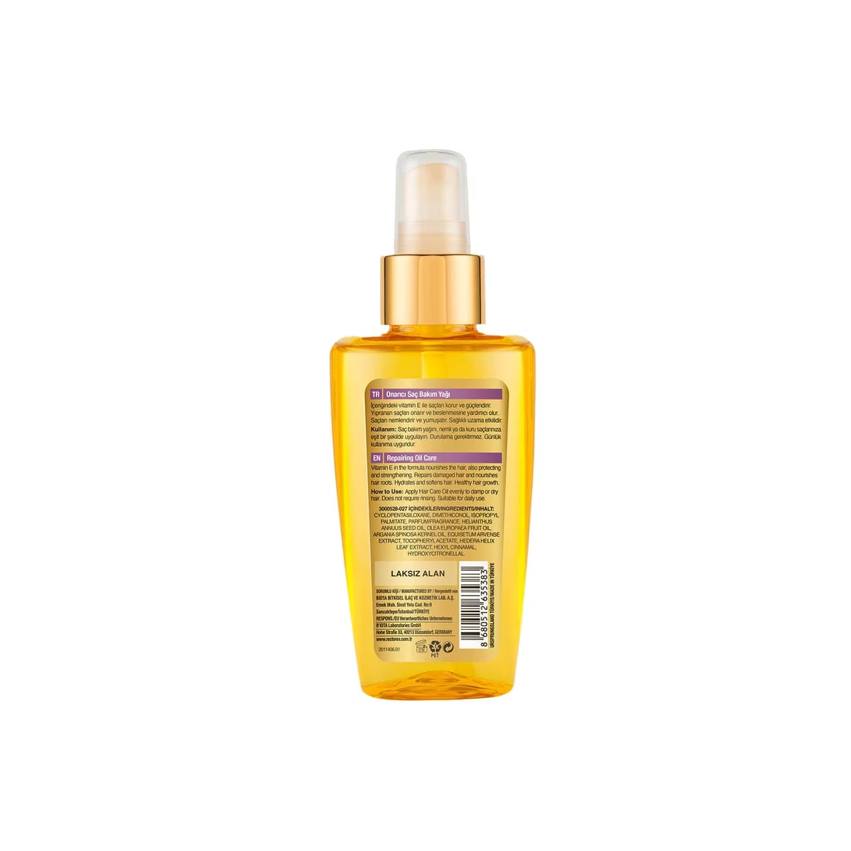 Restorex Onarıcı Saç Bakım Yağı 80 ml - Gratis 2