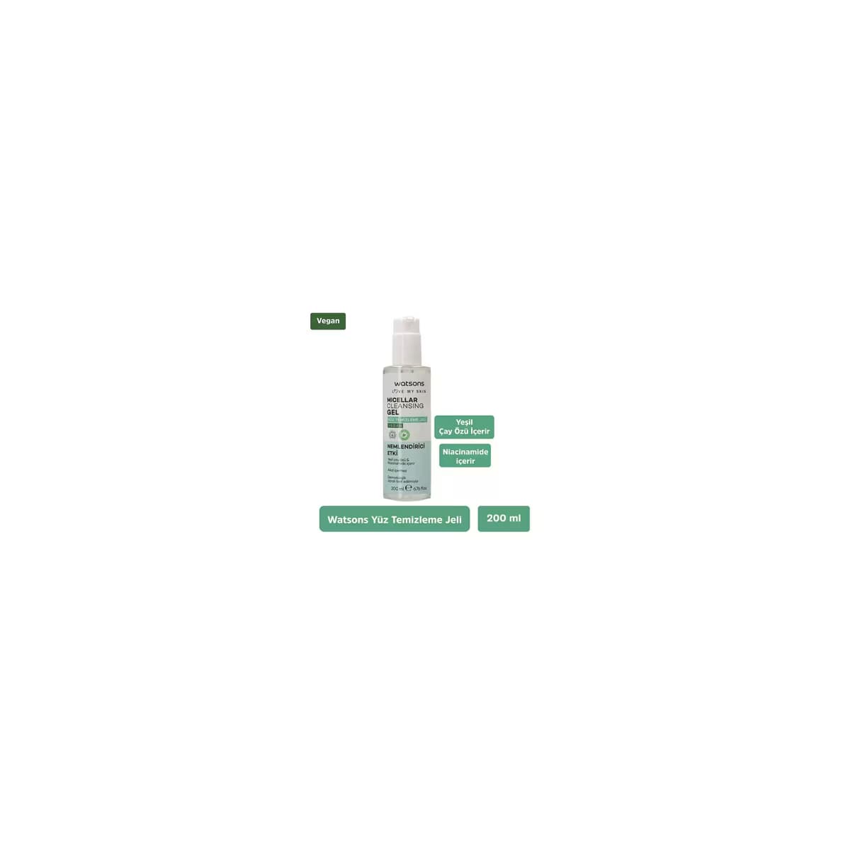 Watsons Micellar Temizleyici Jel 200 ml 4