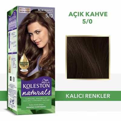 Wella Koleston Naturals Saç Boyası 5/0
