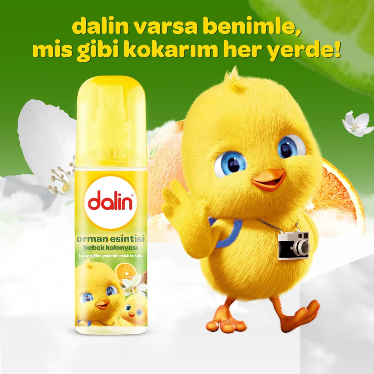 Dalin Orman Esintisi Bebek Kolonyası 150 ml 2