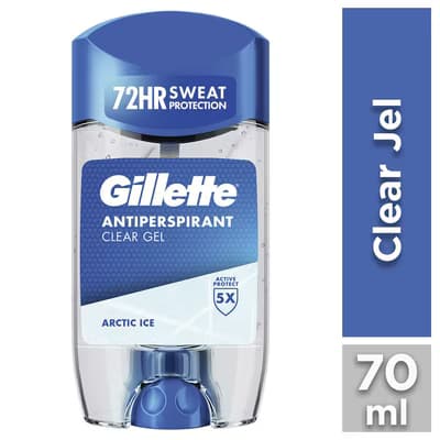 GILLETTE CLEAR GEL ARCTIC ICE DEO 70ML