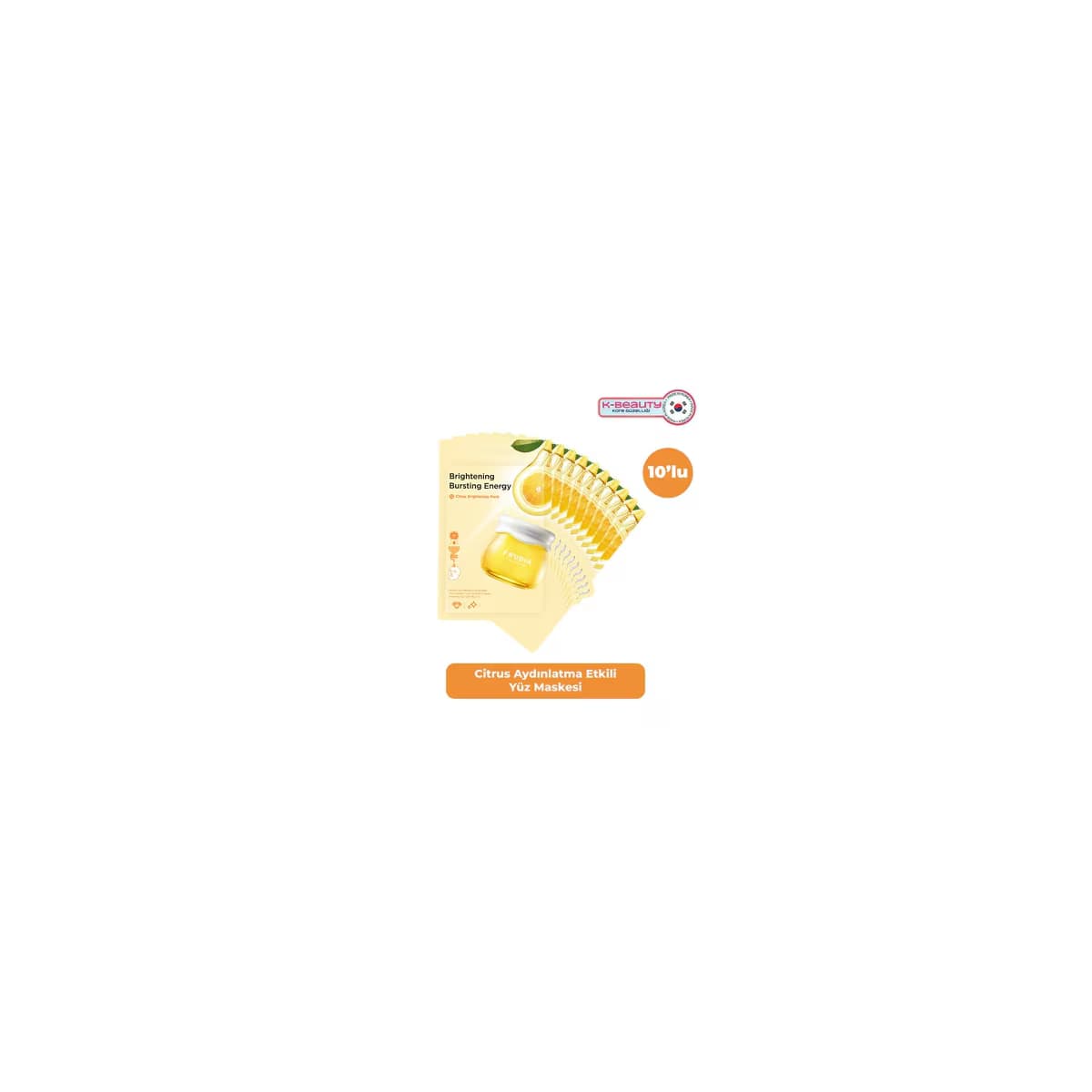 Frudia Citrus Aydınlatıcı Maske 10'lu 3