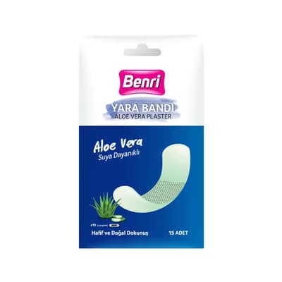 Benri Aloe Vera Yara Bandı 15 Adet - Gratis
