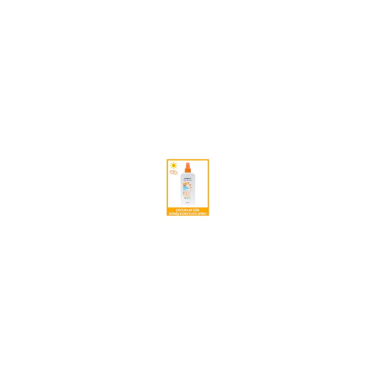 Watsons Sun Çocuk Sprey Spf50+ 200 ml 2