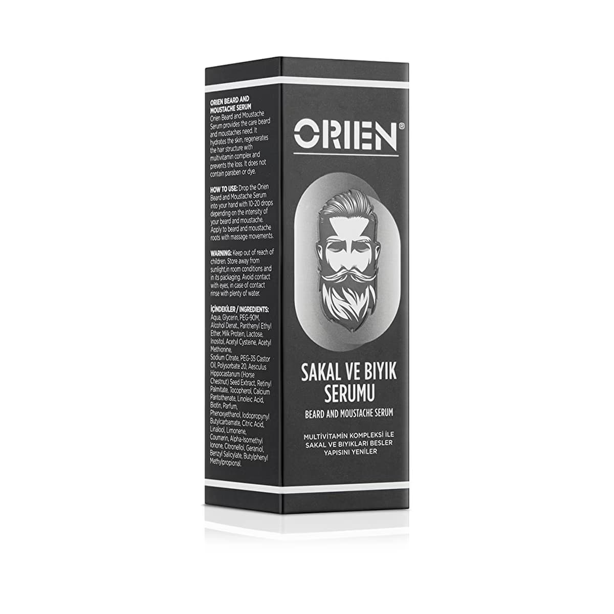 Orien Sakal ve Bıyık Serumu 50 ml - Gratis 2