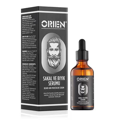 Orien Sakal ve Bıyık Serumu 50 ml - Gratis