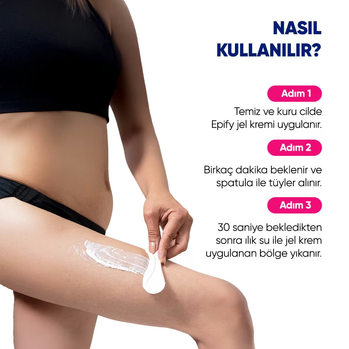 Epify Tüy Dökücü Jel Krem 250 ml 3