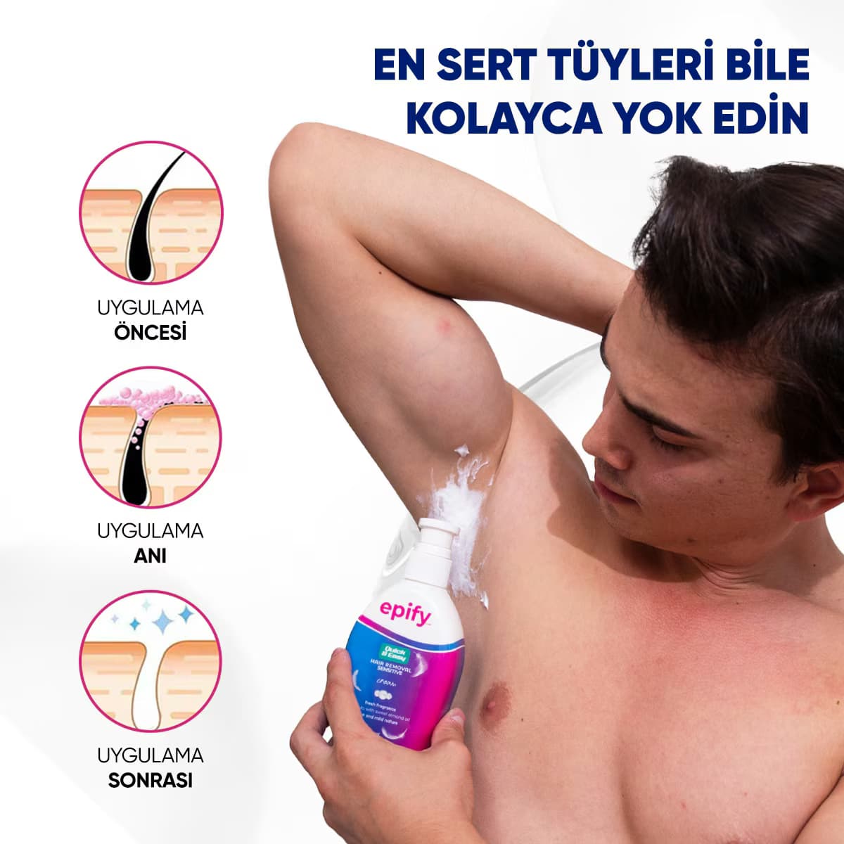 Epify Tüy Dökücü Jel Krem 250 ml 4