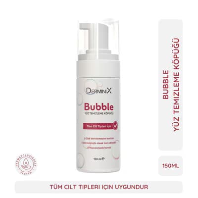 Derminix Bubble Yüz Temizleme Köpüğü 150 ml