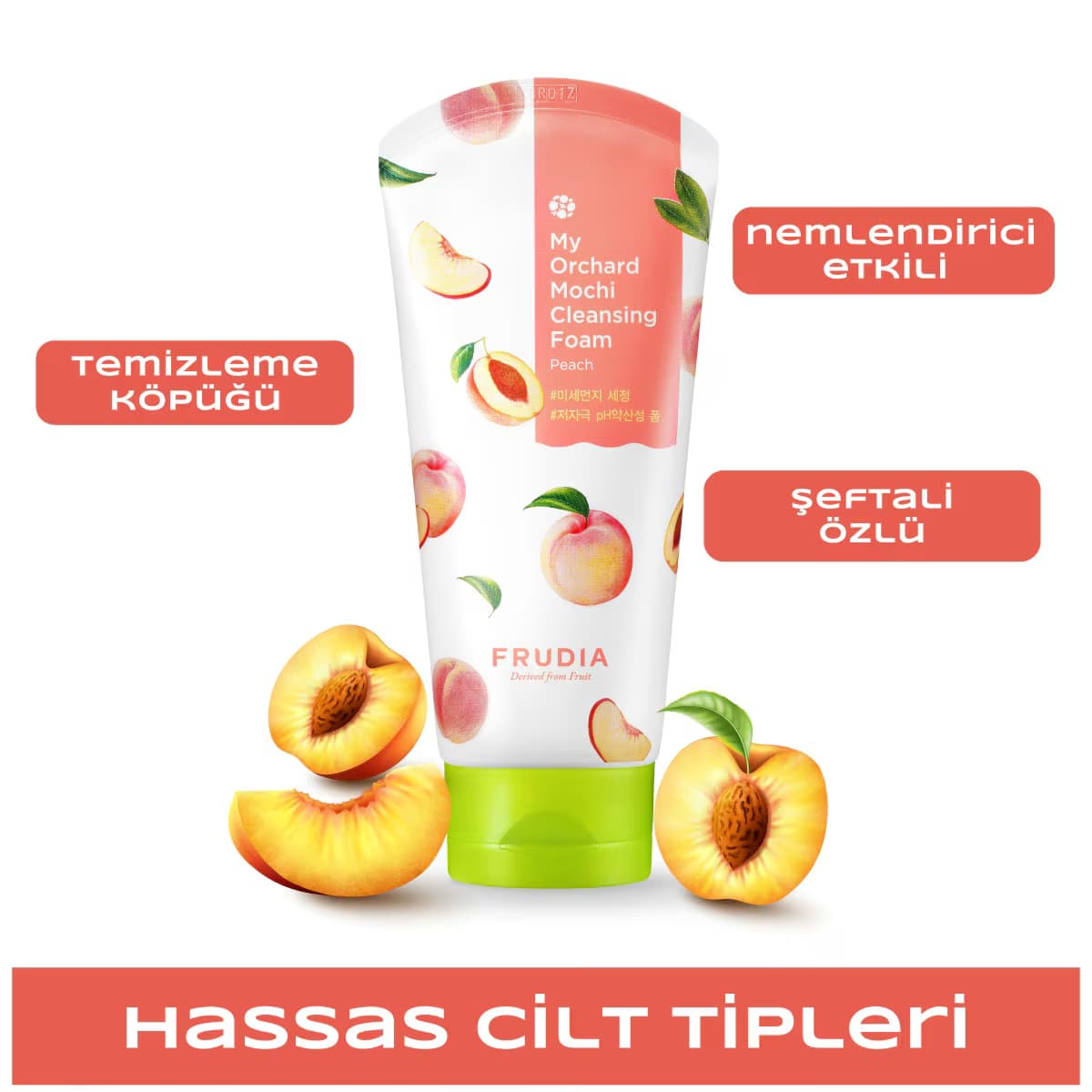Frudia My Orchard Temizleme Köpüğü Şeftali  2