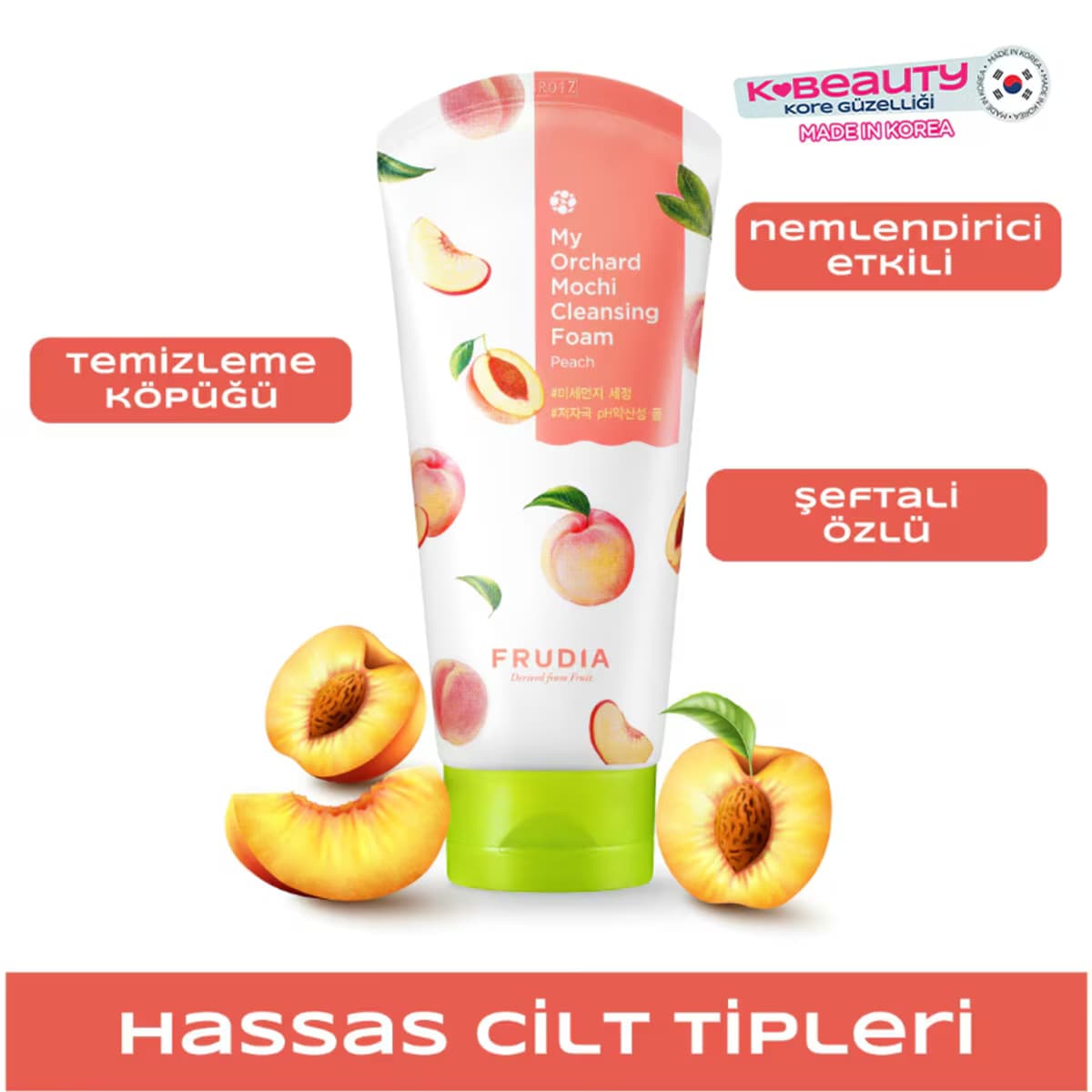 Frudia My Orchard Temizleme Köpüğü Şeftali  3